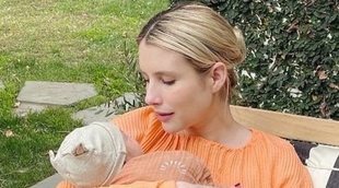 Emma Roberts comparte la primera fotografía junto a su hijo Rhodes