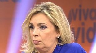 Carmen Borrego responde a Terelu Campos en 'Viva la vida' y sale escaldada: "No vayas de víctima"