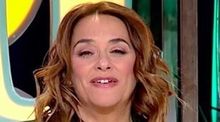 Toñi Moreno vive un momento 'tierra trágame' en una entrevista a Melody: "Me das el disgusto de la noche"