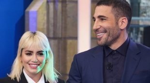 El buen rollo de Miguel Ángel Silvestre con Lali Espósito en 'El Hormiguero': "Estoy loquito por ella"