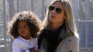 Heidi Klum disfruta de una tarde muy deportiva con sus hijos y su novio Martin Kirsten