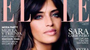 Sara Carbonero toma el relevo a Irina Shayk y se cubre de cristales de Swarovski para la portada de Elle