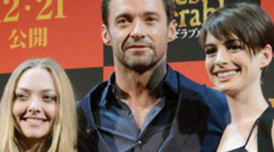 Anne Hathaway, Hugh Jackman y Amanda Seyfried presentan 'Los miserables' en Tokio