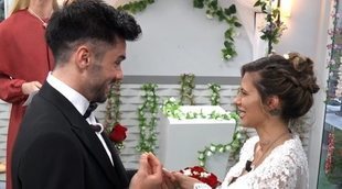 Bea Retamal y Dani G. se dan el 'sí, quiero' en 'Solos/as': "Hoy nos comprometemos a un amor eterno"