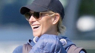 Zara Phillips 'presenta' a su tercer hijo Lucas Tindall a los dos meses de nacer