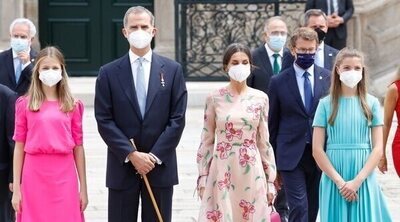 La Princesa Leonor y la Infanta Sofía, por primera vez junto a los Reyes en el Día de Santiago Apóstol