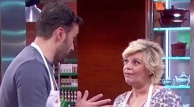 El primer pique entre Terelu Campos y Juanma Castaño en 'Masterchef Celebrity': "¿Tú qué sabes de mis novios?"