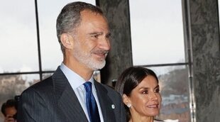 Los Reyes Felipe y Letizia se reencuentran en el almuerzo en su honor con la Familia Real Sueca tras sus actos separados