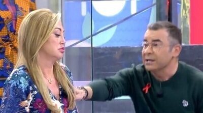 Belén Esteban y Jorge Javier Vázquez vuelven a enzarzarse: "Tú me dijiste de no hablar de política"