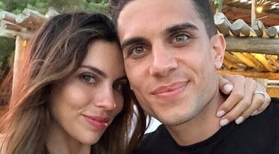 Marc Bartra y Melissa Jiménez firman su acuerdo de separación