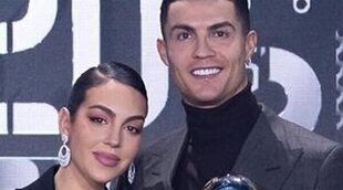 Georgina Rodríguez presume de embarazo con Cristiano Ronaldo en los Premios The Best 2021