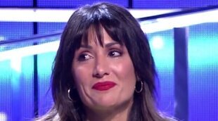 Nagore Robles se emociona en el plató de 'Secret Story 2'