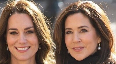 La complicidad entre Kate Middleton y Mary de Dinamarca en un reencuentro al que no faltó Margarita de Dinamarca