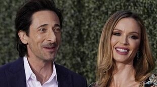 Adrien Brody y Georgina Chapman, exmujer de Weinstein, van de estreno felices y enamorados