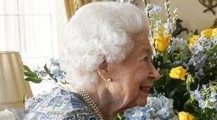 La Reina Isabel recibe a Justin Trudeau, Primer Ministro de Canadá, en su primer acto presencial tras superar el coronavirus