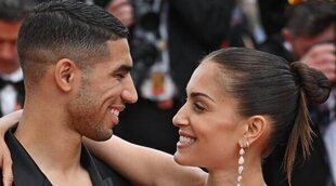 La espectacular aparición de Hiba Abouk y Achraf Hakimi en el Festival de Cannes 2022