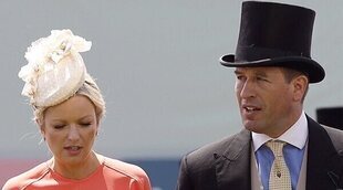 Peter Phillips y Lindsay Wallace hacen su debut como pareja en el Derby de Epsom por el Jubileo de Platino