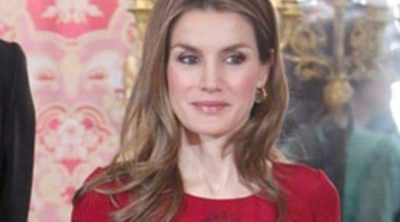 Los Reyes y los Príncipes Felipe y Letizia presiden una recepción al Cuerpo Diplomático más breve