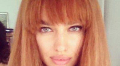 El nuevo look de Irina Shayk: la novia de Cristiano Ronaldo se pasa al pelirrojo