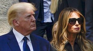 Donald y Melania Trump, entre los asistentes al funeral de la primera esposa del ex Presidente, Ivana Trump