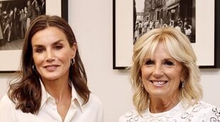 El reencuentro de la Reina Letizia y Jill Biden en Nueva York tras coincidir en el funeral de la Reina Isabel