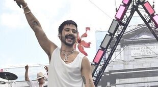 Camilo inunda las calles de Madrid con su concierto en la Puerta de Alcalá