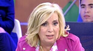 Carmen Borrego, muy disgustada con su nuera