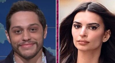 Emily Ratajkowski y Pete Davidson se dejan ver juntos por primera vez el día del cumpleaños del cómico