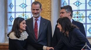 El final del primer viaje oficial de los Reyes Felipe y Letizia a Croacia: apoyo a la ciencia y agenda por separado