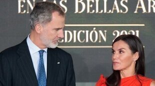 Los Reyes Felipe y Letizia entregan las Medallas de Oro al Mérito de las Bellas Artes: recuerdo al pasado y una dura ausencia