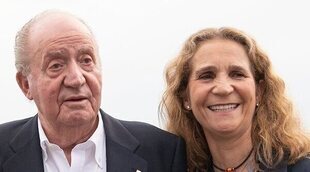 La Infanta Elena viaja a Abu Dabi para estar con el Rey Juan Carlos antes de Navidad