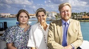 Las palabras de Amalia de Holanda en su primera gira caribeña que muestran que no está siendo fácil para ella