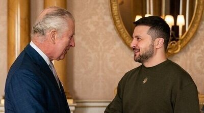 La complicidad del Rey Carlos III y Zelenski en su encuentro en Buckingham Palace