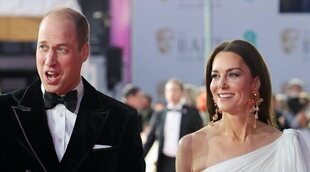 El gesto poco protocolario de Kate Middleton con el Príncipe Guillermo en los BAFTA en medio de rumores de infidelidad