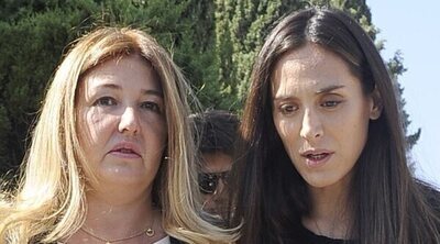 Los hijos de Laura Boyer dan el último adiós a su madre ante la ausencia de Ana Boyer y las Preysler