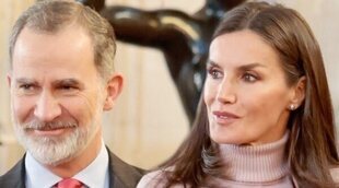 El triple reencuentro familiar de los Reyes Felipe y Letizia en la presentación del Portal Digital de Historia Hispánica