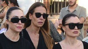 Eva González, Eugenia Martínez, María José Suárez, Madame de Rosa... totalmente rotas en el funeral de Cristo Báñez