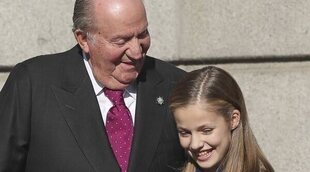 Los gestos del Rey Juan Carlos con la Princesa Leonor y el acontecimiento de la Princesa de Asturias al que ha pedido asistir