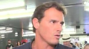 Albert Rivera se revela contra la prensa tras ser preguntado por Aysha Daraaui: "Ya basta, ¿no?"