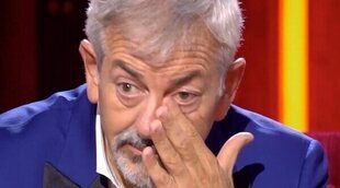 Carlos Sobera rompe a llorar tras ver el vídeo de Aless Lequio cuando era niño: "Yo este programa voy a dejar de hacerlo"