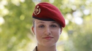 Las imágenes de la Princesa Leonor en la ceremonia en la que recibió el sable como dama cadete en la Academia de Zaragoza