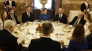 El menú de los asistentes al almuerzo tras la Jura de la Constitución de la Princesa Leonor: consomé, salmonetes y mousse