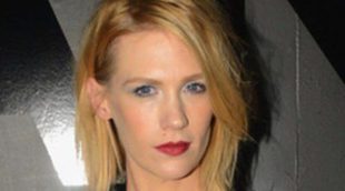 January Jones aconseja a las madres que se coman la placenta tras el parto