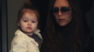 Victoria Beckham y Harper Seven, el mejor apoyo de David Beckham en su partido con el Paris St Germain