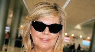 El surrealista momento de Terelu Campos en el aeropuerto por haberse olvidado sus sobres de Cola Cao