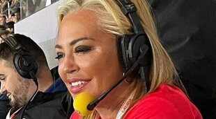 Belén Esteban debuta como locutora de radio en un partido del Atlético de Madrid