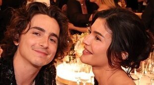 El beso viral de Timothée Chalamet y Kylie Jenner en los Globos de Oro 2024