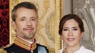 Así son los retratos oficiales de los Reyes Federico X y Mary de Dinamarca tras la proclamación