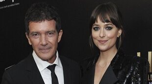 Dakota Johnson vuelve a España y se reencuentra con el que fue su padrastro, Antonio Banderas