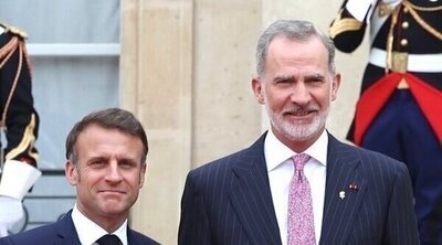 La Reina Letizia, la gran ausente en el cónclave de Casa Reales en la recepción de Macron por los Juegos Olímpicos 2024